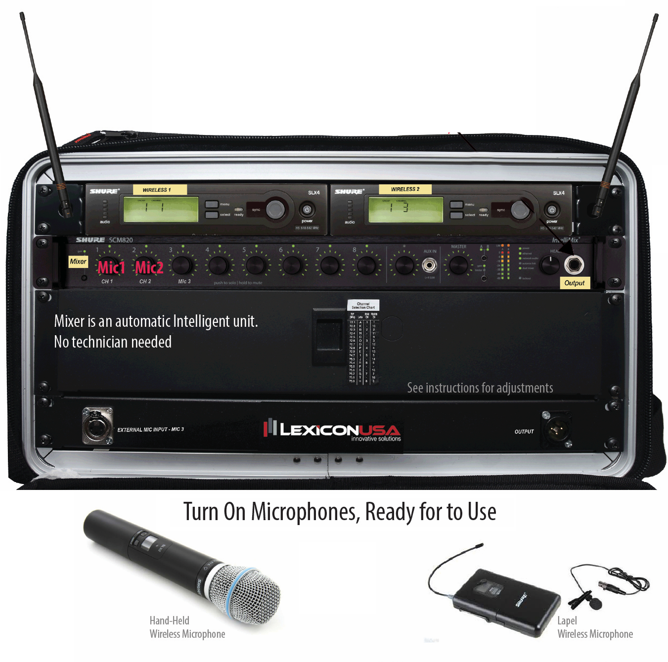 Digi-Wave with Wireless Microphone